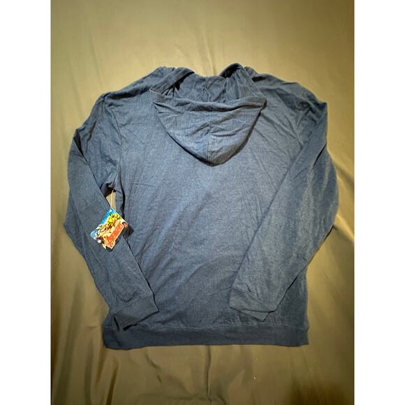 Marvel Avengers Captain America Lightweight Zip Up Hoodie Men’s 2XL Blue - Picture 2 of 8